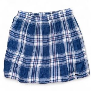 Abercrombie & Fitch Blue Plaid Shirt